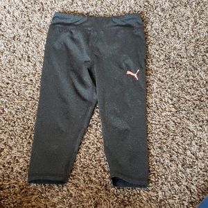 Girls Puma active leggings